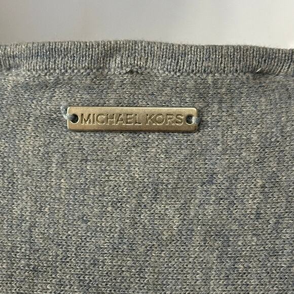 Michael Kors Women’s Sz Small & Sz Medium Hi-Lo Long Sleeve Blue Sweater K625 - Picture 6 of 14